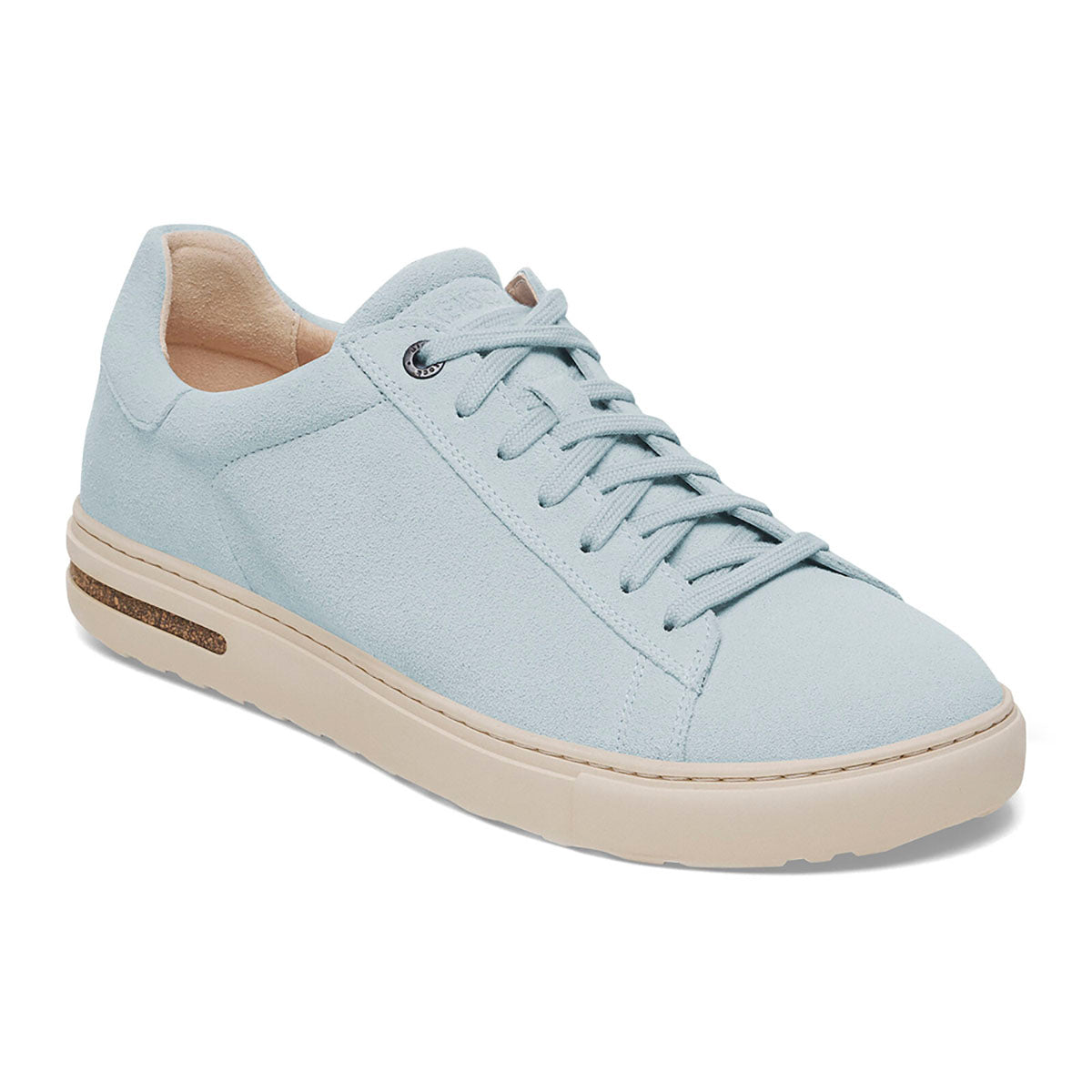 Birkenstock Bend Low Suede Leather - Narrow Baby Blue