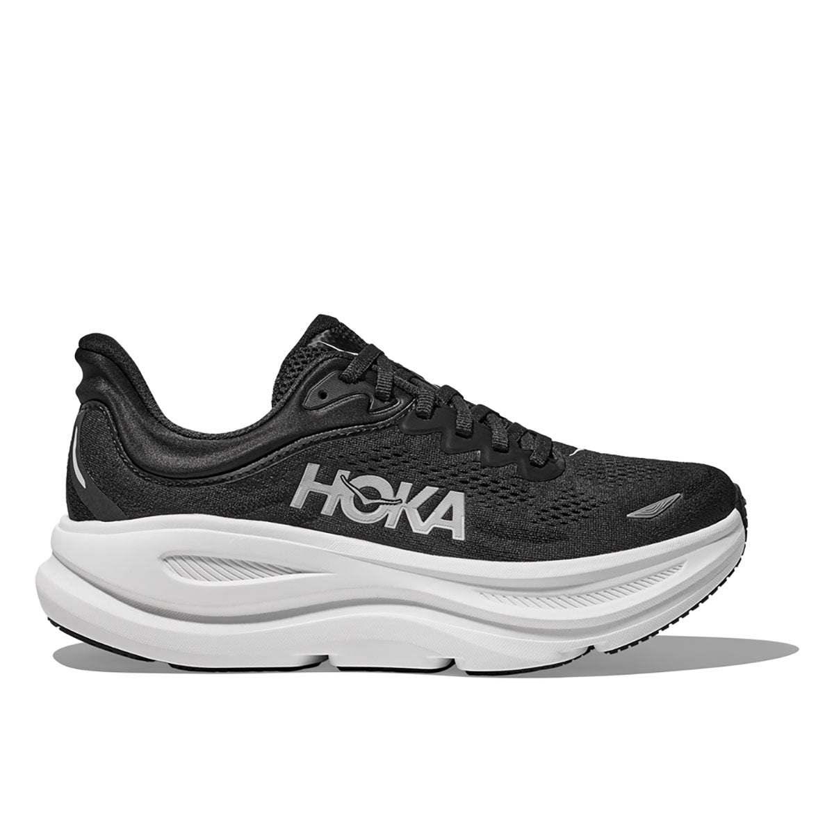 Hoka Mens Bondi 9 Black / White