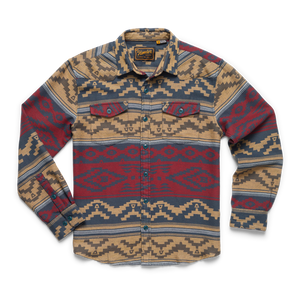 Howler Brothers Mens Sheridan Longsleeve Shirt Terranova: Pampas