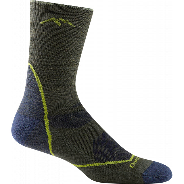 Darn Tough M Light Hiker Micro Crew LW w/ Cushion Forest