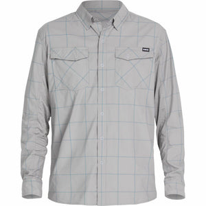 NRS M LS Guide Shirt Sharkskin