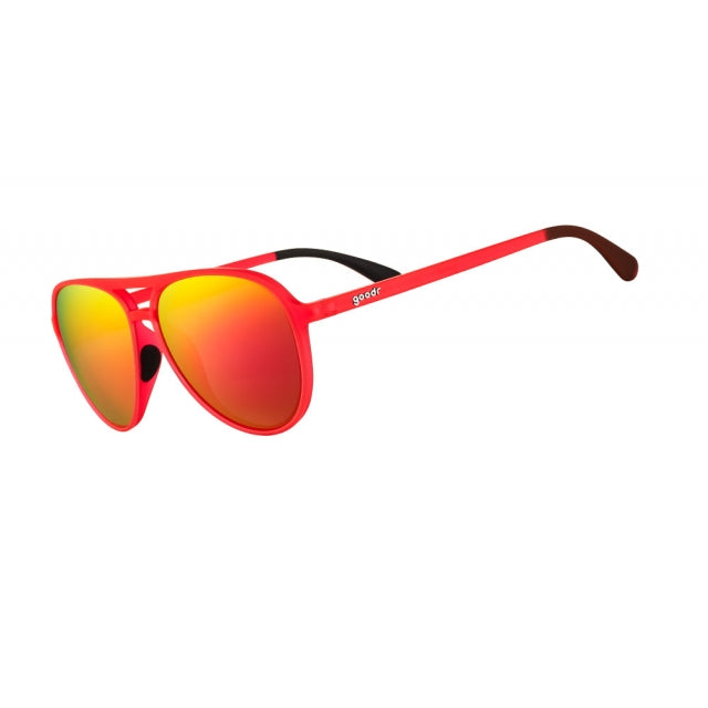Goodr MG - Amelia Earhart Ghosted Me Captain Blunt's Red Eye