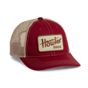Howler Brothers Standard Hat Howler Electric: Burgundy