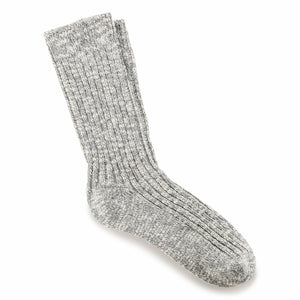 Birkenstock Cotton Slub Gray/White