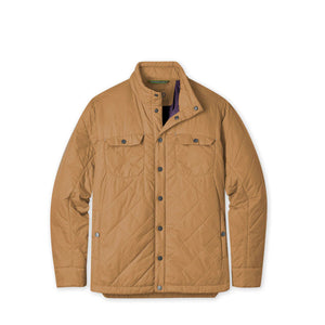 Stio Men's Skycrest Insulated Snap Shirt Chipmunk