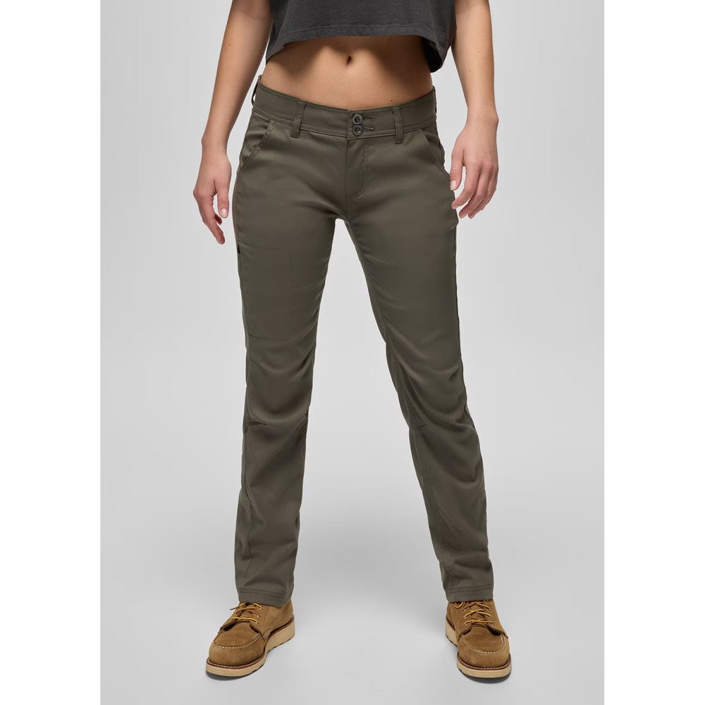 Prana Womens Halle Straight Pant Slate Green