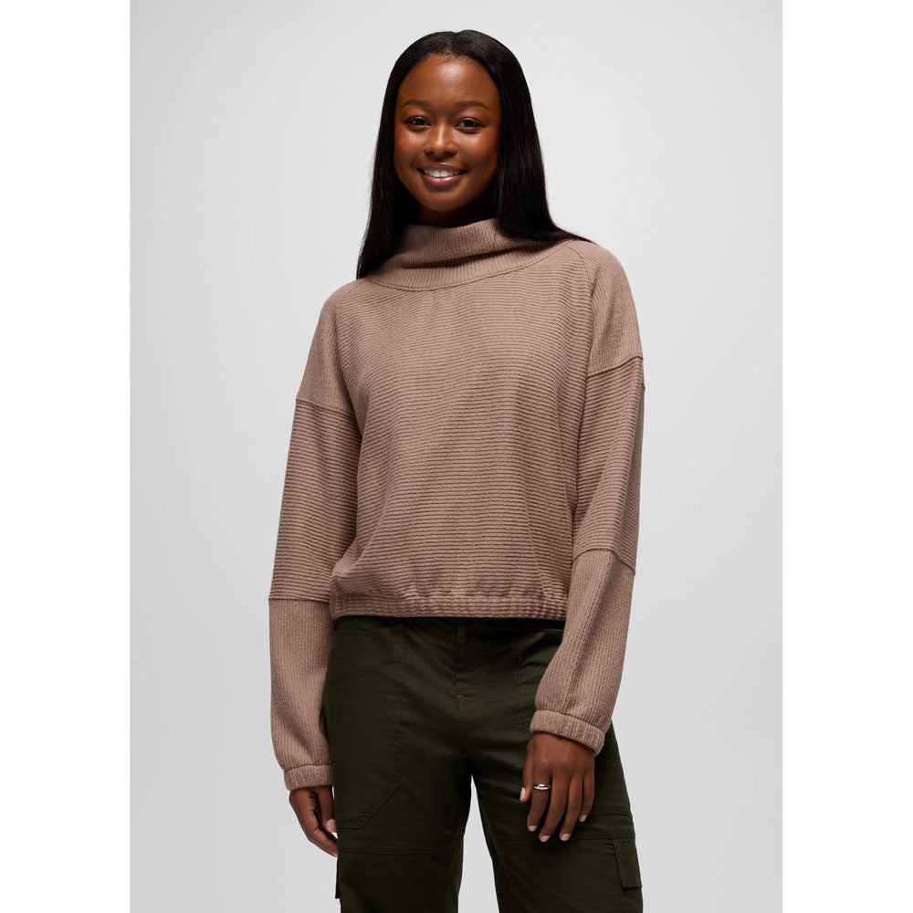 Prana Womens Olivia Long Sleeve Shroom