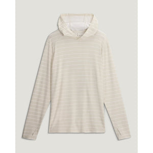Free Fly Apparel Mens Bamboo Shade Hoodie 772 Dash Stripe Birch