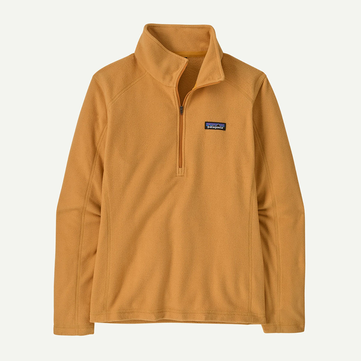 Patagonia Womens Micro D 1/4-Zip Fleece Dried Mango