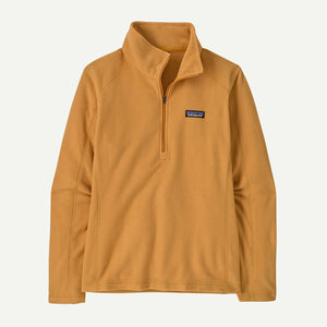 Patagonia Womens Micro D 1/4-Zip Fleece Dried Mango