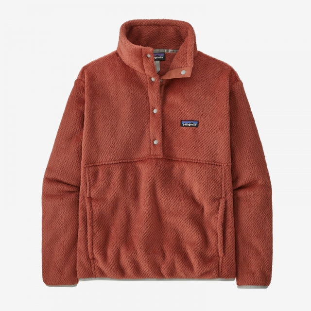 Patagonia Womens Re-Tool Half Snap Pullover Burl Red