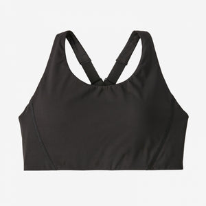 Patagonia W Shadowlite Mid Impact Adjustable Bra BLK Black