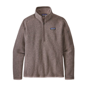 Patagonia Womens Better Sweater 1/4 Zip Furry Taupe