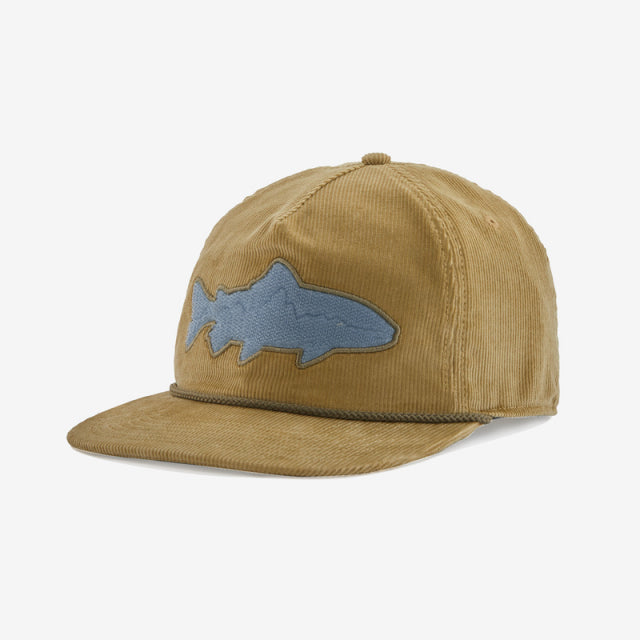 Patagonia Fly Catcher Hat FTMO Fitz Roy Trout: Moray Khaki