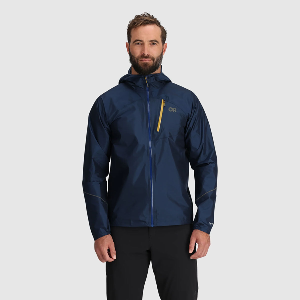 Outdoor Research Mens Helium Rain Jacket Cenote