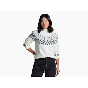 Kuhl Womens Alpina Sweater Alpine White
