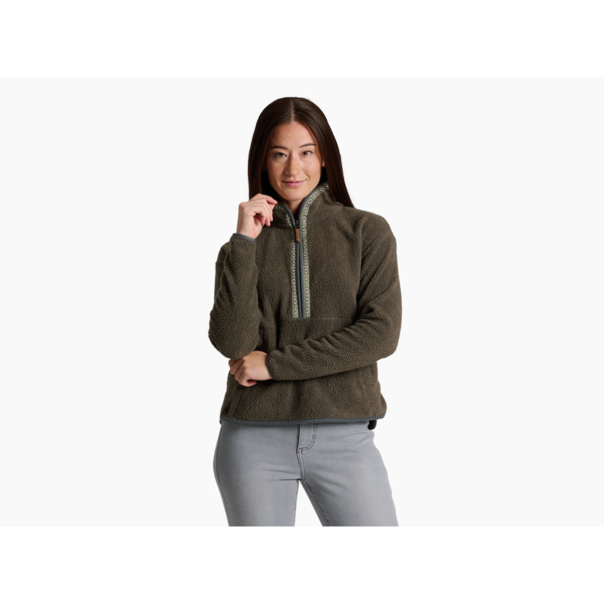 Kuhl Womens Hygge 1/2 Zip Vine