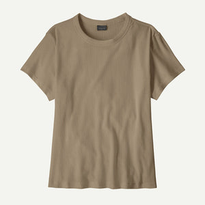 Patagonia Womens Rib Knit Top eabird Grey / S