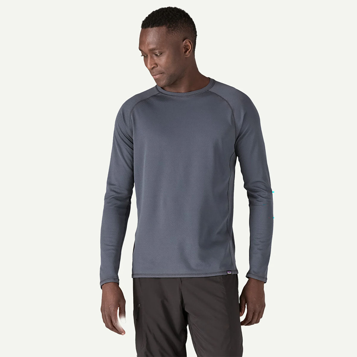 Patagonia Mens Capilene Midweight Crew Smolder Blue