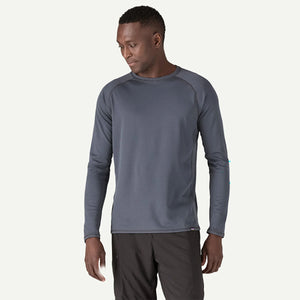Patagonia Mens Capilene Midweight Crew Smolder Blue