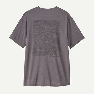 Patagonia Mens Capilene Cool Daily Shirt - Strataspire ay Grey - Light May Grey X-Dye / M