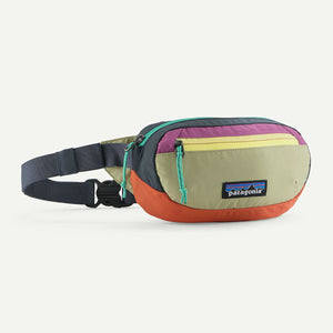 Patagonia Terravia Mini Hip Pack 1L Patchwork: Gumtree Green