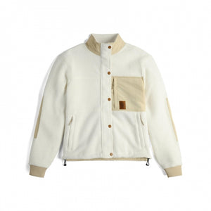 Topo Designs W Summit Rise Full Zip Jacket Natan Natural/Sand / S