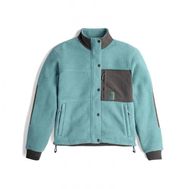 Topo Designs W Summit Rise Full Zip Jacket SaCha Sage/Charcoal