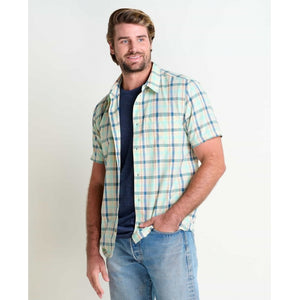 Toad&Co. M Airscape SS Shirt 422 Lichen Check