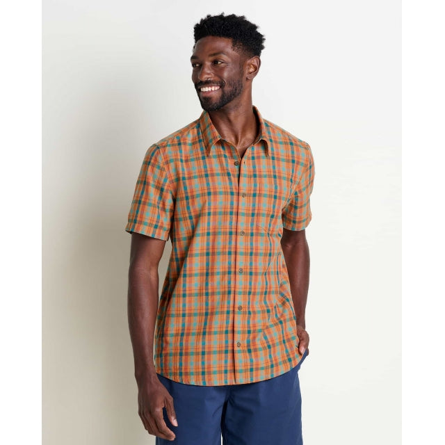 Toad&Co. M Airscape SS Shirt 803 Hazel Check