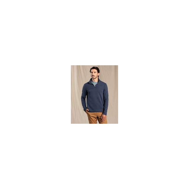 Toad&Co. Men's Moonwalk 1/4 Zip Pullover 414 True Navy