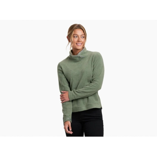 Kuhl W Hygge Snap Pullover SFP Soft Pine