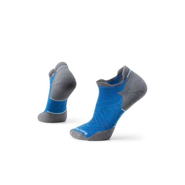 Smartwool Mens Run Targeted Cushion Low Ankle Socks 039 Light Gray