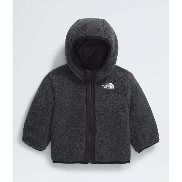 The North Face Baby Reversible Shasta Full Zip Hooded Jacket JK3 TNF Black