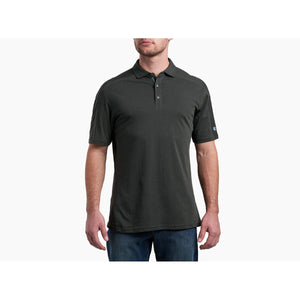 Kuhl Mens Brazen KUHLdry Polo Carbon