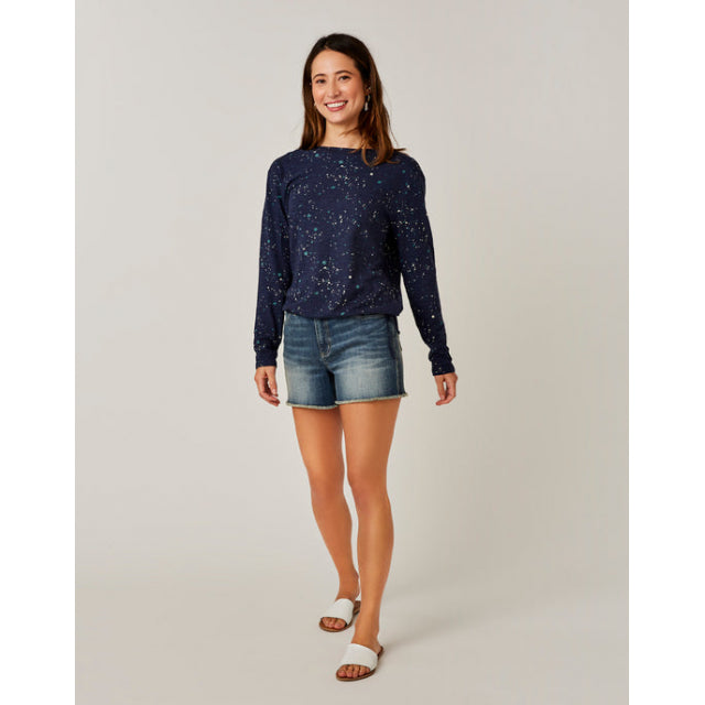 Carve Designs Women's Maui Hi Rise 4" Short 451 Favorite Fade