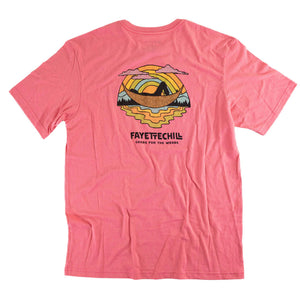 Fayettechill Men's Nachi Hammock Short Sleeve Coral