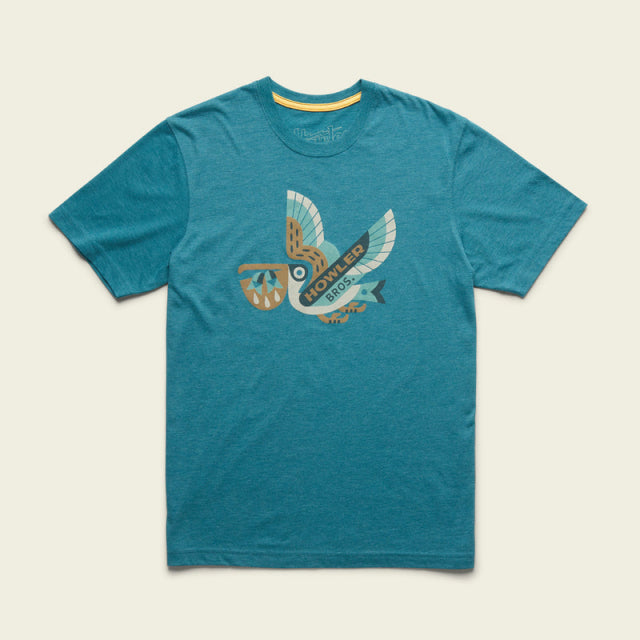 Howler Brothers Mens Select T PET Pelican Portage: Petrol