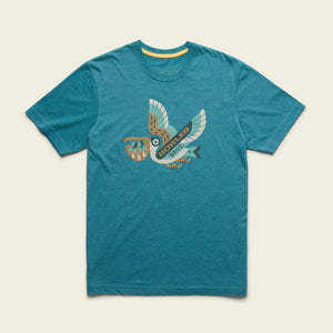 Howler Brothers Mens Select T PET Pelican Portage: Petrol