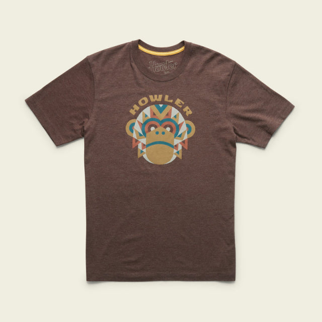 Howler Brothers Mens Select T EP El Mono Mayor: Espresso / S