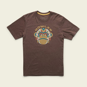 Howler Brothers Mens Select T EP El Mono Mayor: Espresso / S