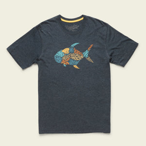 Howler Brothers Mens Select T CHA El Mono Tie Dye: Charcoal Heather