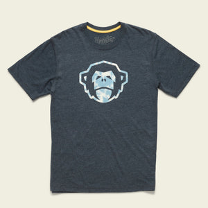 Howler Brothers Mens Select T CHA El Mono Tie Dye: Charcoal Heather