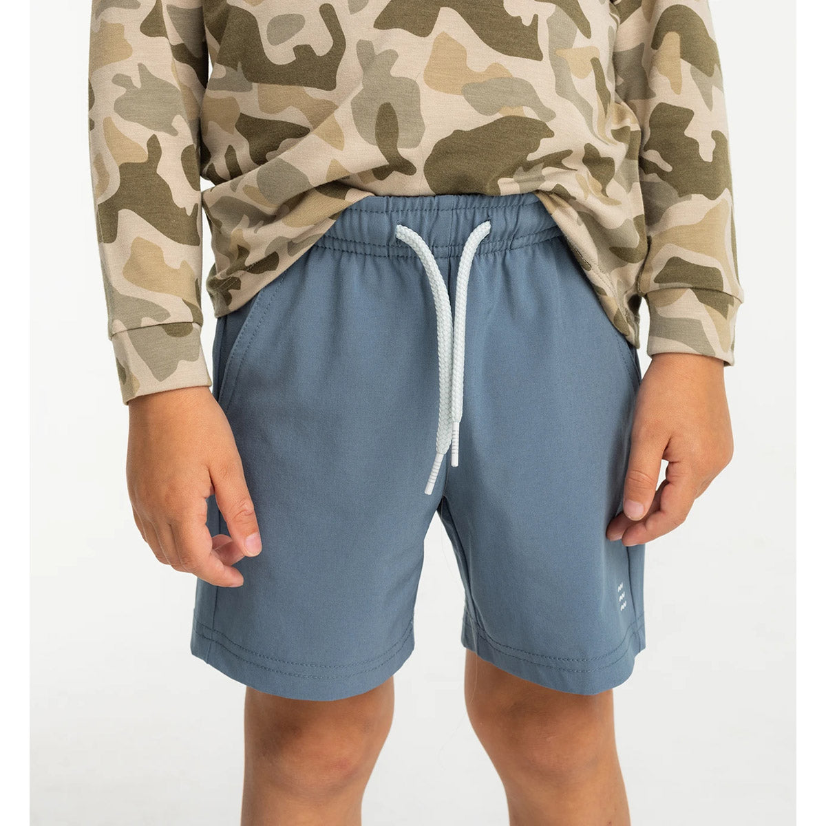 Free Fly Apparel Toddler Breeze Short Pacific Blue