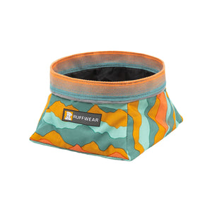 Ruffwear Quencher Packable Dog Bowl Spring ountains / M
