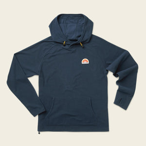 Howler Brothers Men's Palo Duro Grid Fleece Hoodie Naval Blue