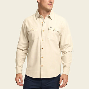 Howler Brothers Mens Novato Shirt Oatmeal