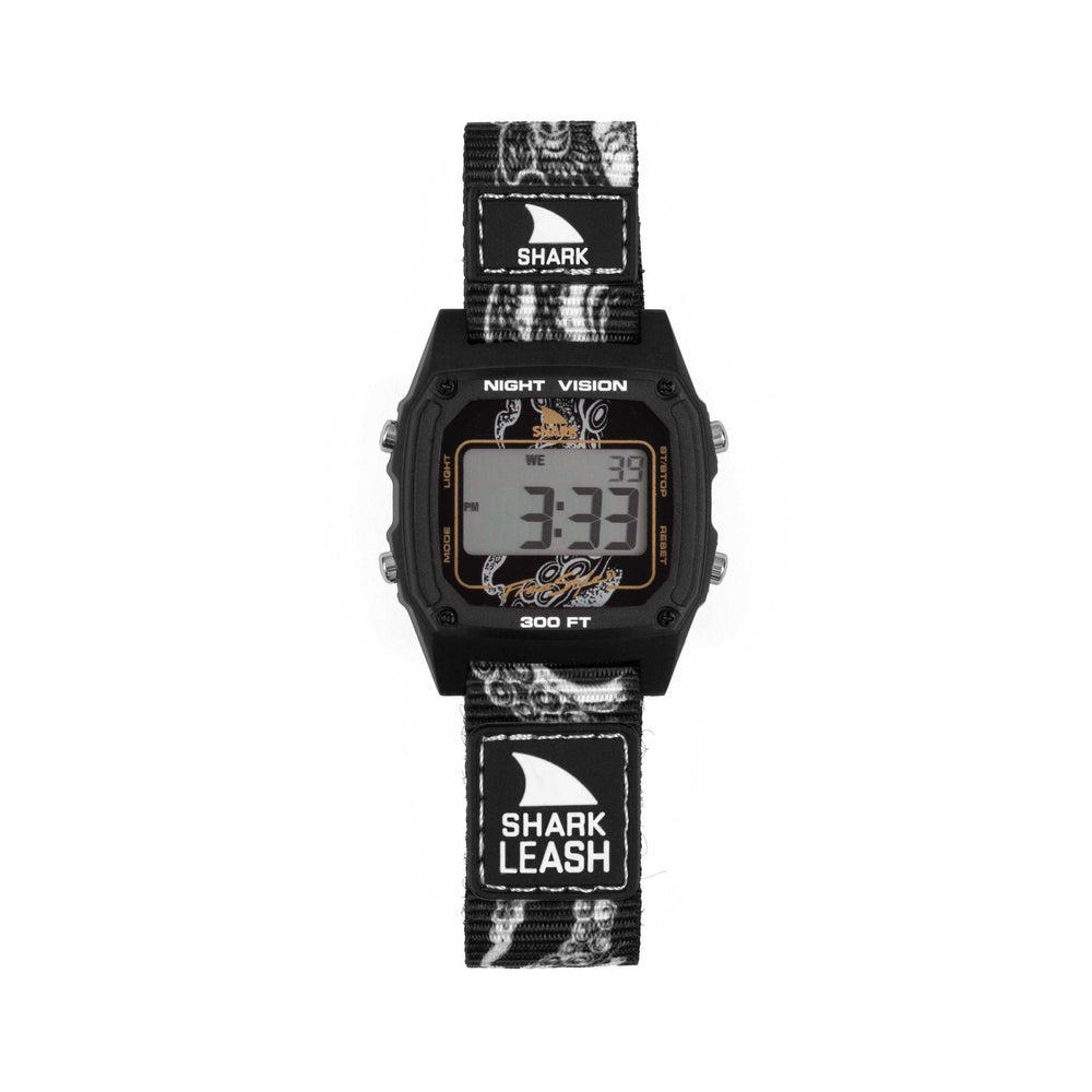 Freestyle Watches Shark Classic Leash Clear/Cyan Octopus Black