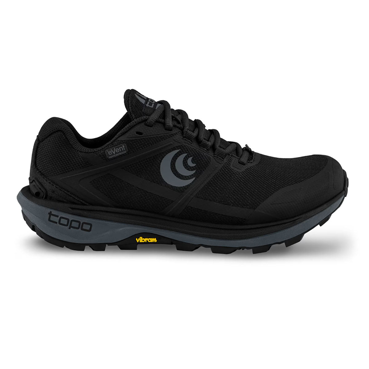 Topo Athletic Mens Terraventure 4 WP Black/Charcoal