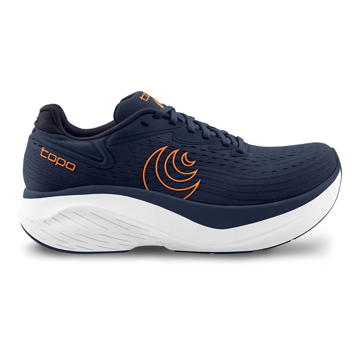 Topo Athletic Mens Atmos 2 Navy/Orange